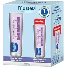 Mey İthalat Mustela Vitamin Barrier 1-2-3 Pişik Önleyici Krem 100 gr + 50 gr Hediyeli