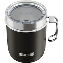Mey İthalat Sıgg - Camp Termos Bardak – Travel Mug Night Black – Tritan Kapaklı – Bulaşık Makinesinde Yıkanabilir – Kulplu – Bpa Içermez – Yalıtımlı Bardak Çift Cidarlı – Beyaz – 0,36 L