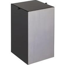 Mey İthalat System Banyo Çöp Kovası 4 L - Füme Renk