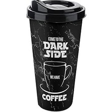 Mey İthalat Kullan At Market Büyük Boy Kapaklı Kahve Bardağı 650ML-22OZ 1 Adet