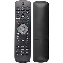 Mey İthalat Philips LCD LED Smart Tv Için Uzaktan Kumanda 24PFS5507/62-32PHS5507/6-24PHS5507/12-43PHS5507/12-43PFS5503/12-32PHS4503/62-32PHK4100/12-24PHK4000/12-40PFK4100/12-46PFL5537K/12 Uyumlu