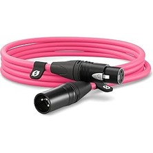 Mey İthalat Rode Xlr-3 Premium Xlr Kablo (3 M, Pembe)