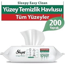 Mey İthalat Sleepy Yüzey Temizlik Havlusu 200' Lü
