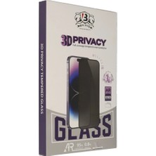 Sylar iPhone 17 Pro Max Bilvis 3D Hayalet Cam Ekran Koruyucu