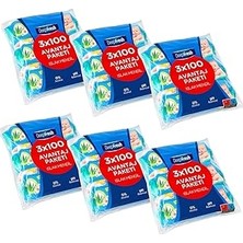 Mey İthalat Deep Fresh Islak Mendil 3X100 Lü x 6 Adet (1800 Yaprak)