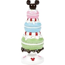 Mey İthalat Department 56 Disney Village Aksesuarları Mickey Mouse Merry Acıbadem Kurabiyesi Ağacı Heykelcik, 6,1 Inç, Çok Renkli