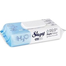 Mey İthalat Sleepy Aquacare H2O Yenidoğan Islak Bebek Havlusu 50