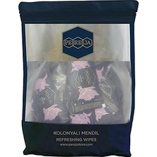Mey İthalat Pereja Kolonyalı Mendil 5X10 Doypack Kaşmir X50