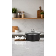 Bonera Pro-Plus 22cm Tekli Titanyum Kaplama Tencere
