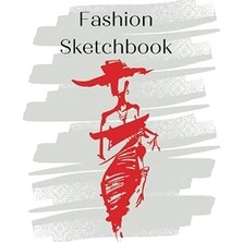 Mey İthalat Fashion Sketchbook, Create You Own Design, Illustration, Simple And Easy To Use 8.5 x 11