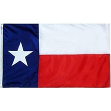 Mey İthalat Annin Flagmakers Texas Eyalet Bayrağı Abd Resmi Devlet Tasarım Özelliklerine Göre Üretilmiştir, 2 x 3 Feet (Model 145250)