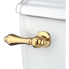 Mey İthalat Kingston Brass KTAL32 Restorasyon Tuvalet Tankı Kolu, 3-1/16-Inç, Cilalı Pirinç