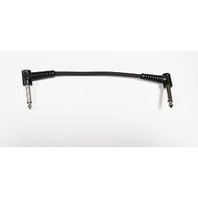 Mey İthalat LMALG042 Gitar Pedalı Için Patch Kablo 15CM. Siyah