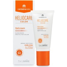 Mey İthalat Heliocare Color Gelcream Brown Spf 50, 50 Ml, Güneş Koruyucu Jel Krem