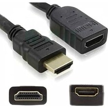 Mey İthalat 1 Metre HDMI Uzatma Kablosu Dişi Erkek HDMI Uzatma