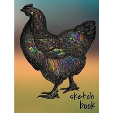 Mey İthalat Independently Published 8.25"X11" Hardcover Sketch Book: 150 Pages With Outline And Rounded Edges