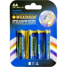 Eco Port Wılkınson Aa Lr6 Am-3 4'lü 1.5 V Süper Alkalin Kalem Pil