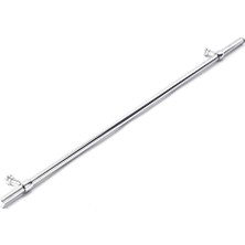 Mey İthalat Tescoma 900094 Montaj Setli Çubuk, 90 Cm, Gümüş Rengi