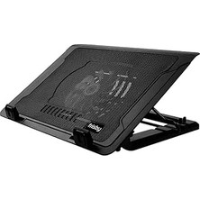 Mey İthalat Frisby FNC-35ST Notebook Soğutucu, 14 cm Mavi Led’li Fan