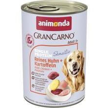 Mey İthalat Animonda Gran Carno Tavuk Etli ve Patatesli Yetişkin Köpek Konservesi 400 gr