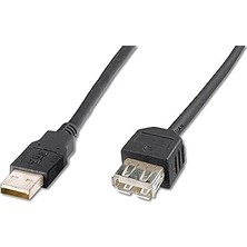 Mey İthalat Digitus AK-300202-018-S 2m USB 2.0 Uzatma Kablosu