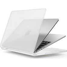 Mey İthalat Minesk MacBook Air 15,3 ile Uyumlu M5 (A3448) M4 (A3241) M3 (A3114) M2 (A2941) Polikarbonat Sert Koruyucu Çizilme ve Darbe Önleyici Kılıf (Mat-Şeffaf, 15 Inç 2023-2026)