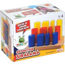 Mey İthalat 075KR Woodoy Geometrik Şekilli Sıralama
