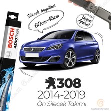 Mey İthalat Bosch Peugeot 308 Muz Silecek Takımı (2014-2019) Aerotwin