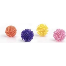 Mey İthalat Beeztees Kedi Oyuncağı, Top, 4 Adet, 3,5cm