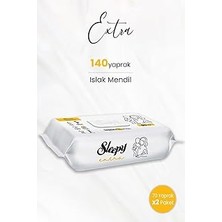 Mey İthalat Sleepy Extra Islak Mendil 70 Adet x 2 (140 Yaprak)