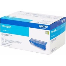Mey İthalat Brother TN-469C Orijinal Renkli Toner Kartuşu, Cam Göbeği, 9.000 Sayfaya Kadar Sayfa Verimi