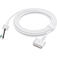 Mey İthalat Primex Px-Mac2 Magsafe 2 Güç Adaptörü Kablosu, Apple MacBook A1425 A1435 A1465 A1502 Uyumlu, 5 Pin T Stili Manyetik Şarj Tamir Kablosu, 45W 60W 85W Adaptör Için, 1.8 Metre