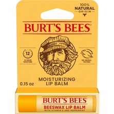 Mey İthalat Burt's BEES%100 Doğal Balmumlu Dudak Balsamı, 0,15 Oz