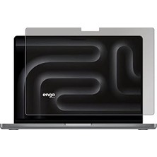 Mey İthalat Engo Apple MacBook Pro M3 MAX14.2 Inç ile Uyumlu Hayalet Ekran Koruyucu 16:10