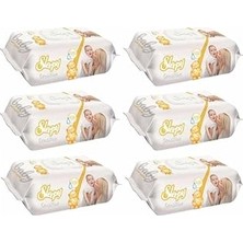 Mey İthalat Sleepy Islak Havlu 90 Yaprak 6'lı Set