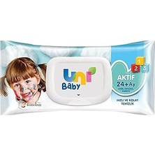 Mey İthalat Uni Baby Aktif Islak Mendil 72 Yaprak