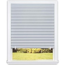 Mey İthalat Redi Shade 1614098 Pileli Karartma Pencere Gölge (6 Adet), 91,4 x 182,9 cm Gri, 1614197