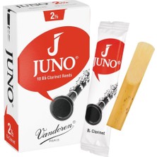 Mey İthalat Vandoren Juno JCR0125 Bb Klarnet Kamışı, 2.5 Sertlik, 10 Adet