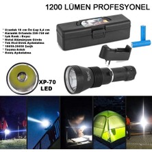 ALK 1200 Lümen Profesyonel Şarjlı El Feneri WT-655