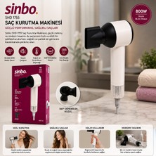 ALK Beyaz Saç Kurutma Makinesi 110.000 Rpm Sessiz Çalışma - 3 Hız - Sıcaklık Ayar SHD-1755