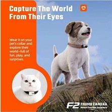 ALK F2 2k 1080P Parmak Kamera 130° Geniş Açı IPS Ekranlı 25G Mini Taşınabilir Cep Kamerası Siyah