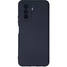 Mey Ithalat®  Huawei Nova Y70 Kılıf Nano Içi Kadife Silikon - Lacivert