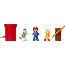 1001 Pacific Dungeon Diorama Seti, 6 cm Super Mario - Figür Seti Mundo Dungeon Renkli