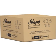 1001 Bio Natural Premium Plus Hijyenik Ped Uzun 7X24 Ped (168 Adet)