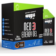 1001 Neo3 Enerji Jeli, 3 Tip Karbonhidrat, Düşük Gı, Elma Aromalı, 14 Saşe 45 gr