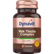 1001 Milk Thistle Complex 60 Kapsül - Deve Dikeni Tohum, Silimarin, Enginar, Karahindiba, Maydanoz