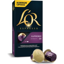 1001 Core Collection, Yoğunluk 10, Yoğun Kavrulmuş ve Meyvemsi Notalar Espresso Kapsülleri, 10 Adet