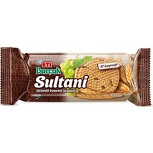 1001 Burçak Sultani Üzümlü Kepekli Bisküvi 123 G x 18 Adet
