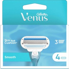 1001 Venus Yedek Kadın Tıraş Bıçağı 4'lü