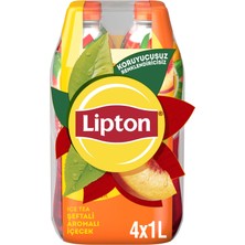 1001 Ice Tea Şeftali Aromalı Soğuk Çay Pet 4 x 1 L